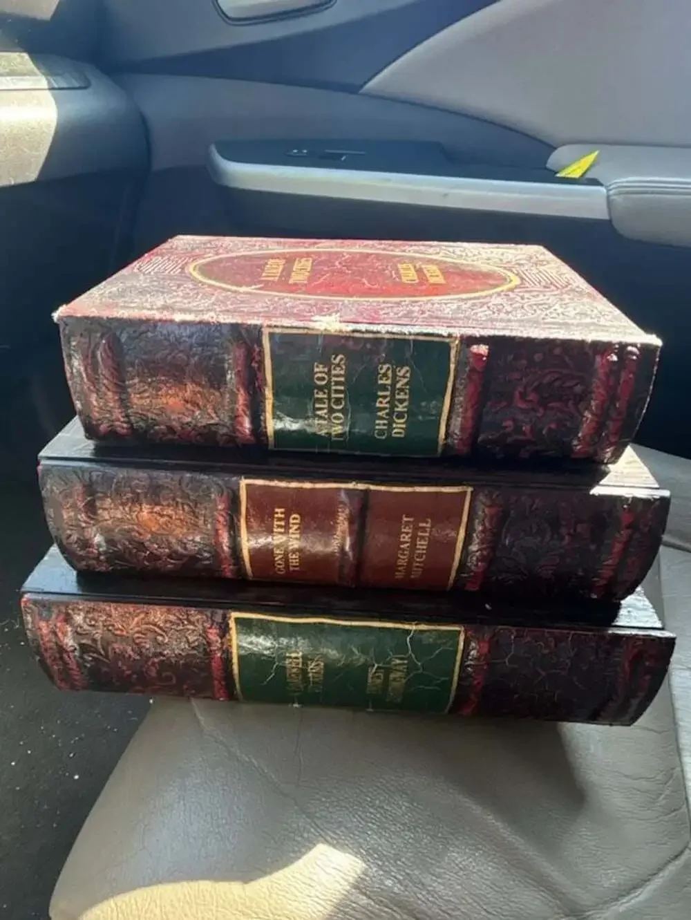 Decorative Book Storage Box Secret Book Safe Drawer Stash
